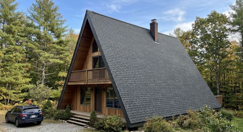 A Frame Roof Installation in Accomack County, VA