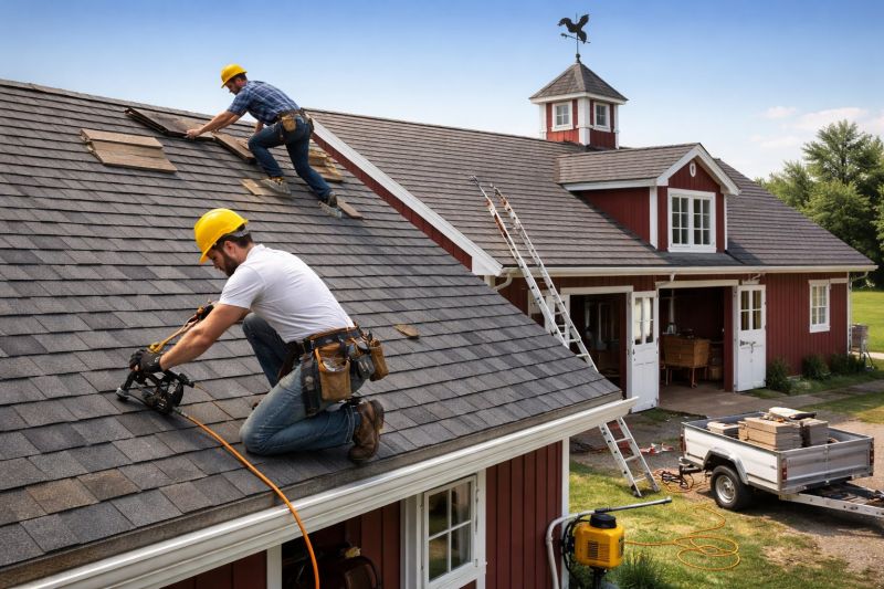 Our team working on Roofing Service projects in Accomack County, VA