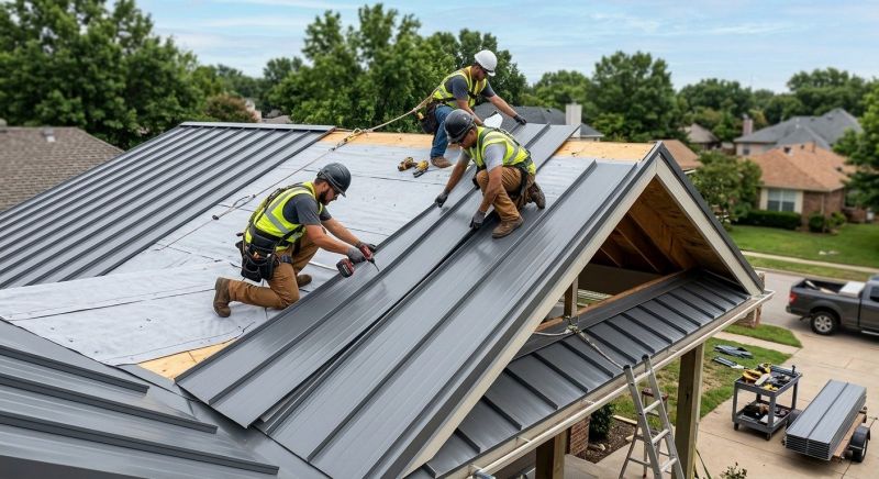 Aluminum Roof Construction in Accomack County, VA