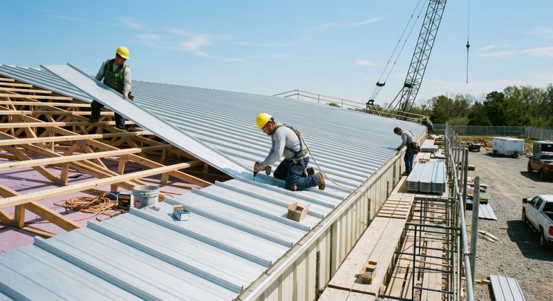 Aluminum Roof Construction in Accomack County, VA