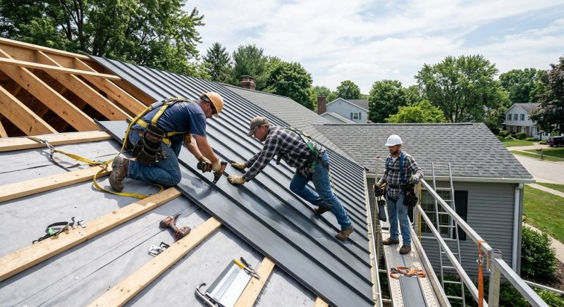 Aluminum Roof Installation in Accomack County, VA