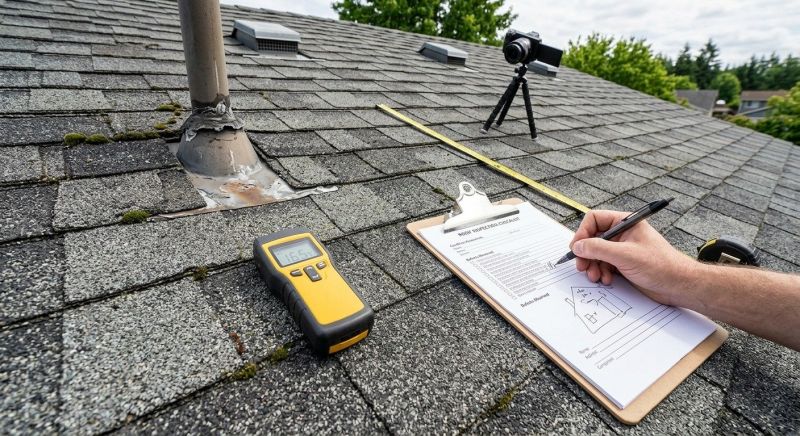 Asphalt Roof Inspection in Pocomoke City, MD