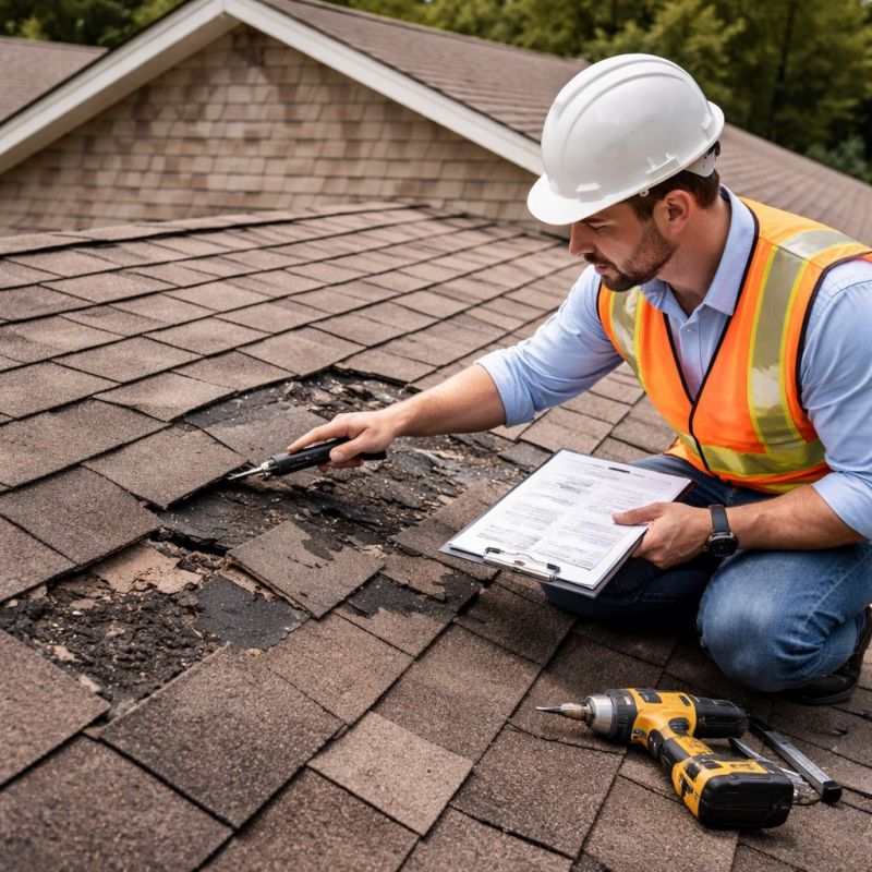 Asphalt Roof Inspection in Pocomoke City, MD