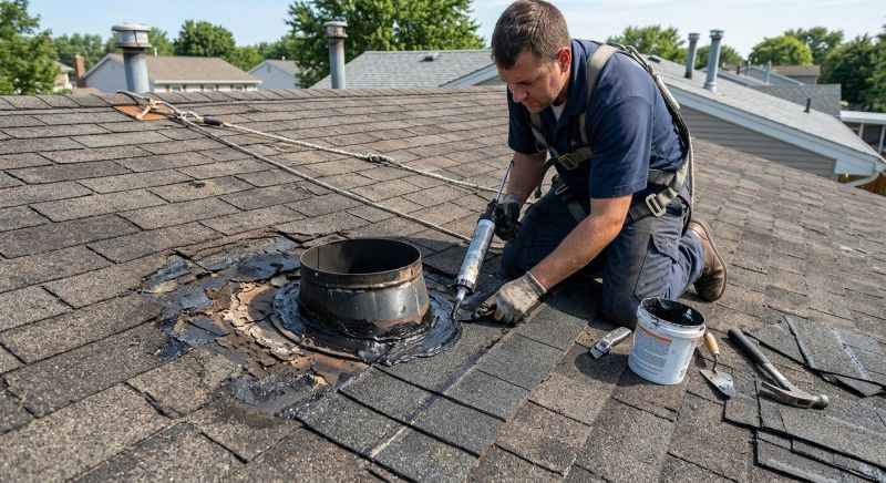 Asphalt Roof Leak Repair in Pocomoke City, MD