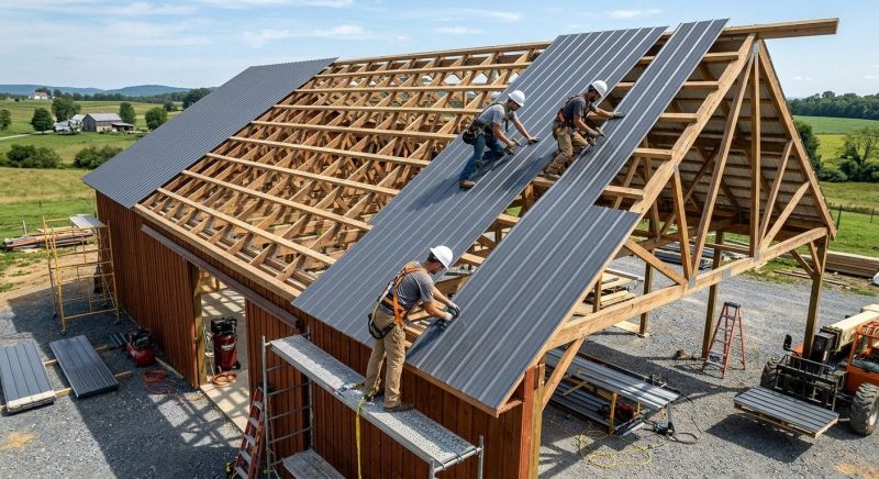 Barn Roof Construction in Accomack County, VA