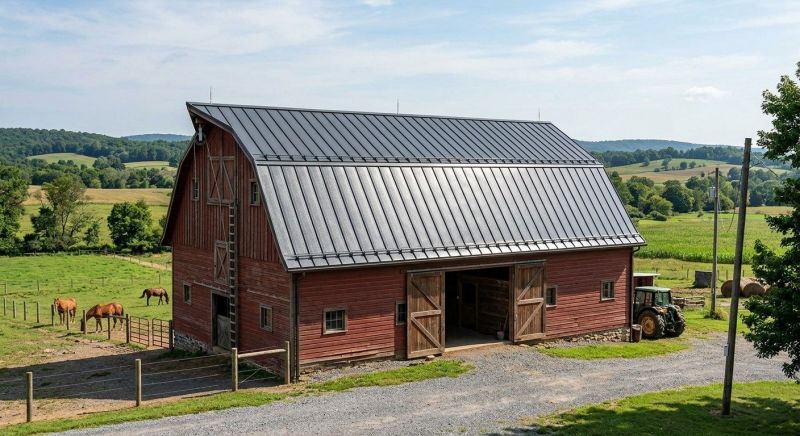Barn Roof Replacement in Chincoteague Island, VA