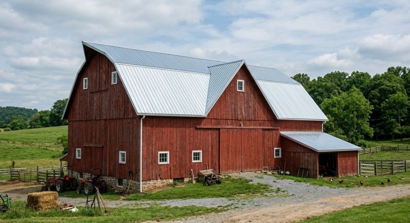 Barn Roof Replacement in Chincoteague Island, VA