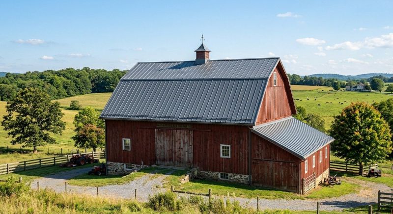 Barn Roof Replacement in Accomack County, VA