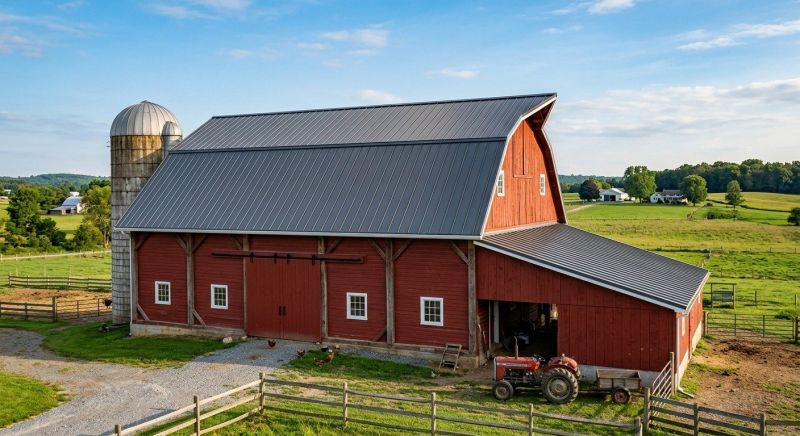 Barn Roof Replacement in Pocomoke City, MD