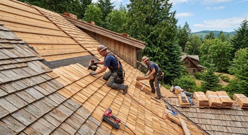 Cedar Roof Construction in Accomack County, VA