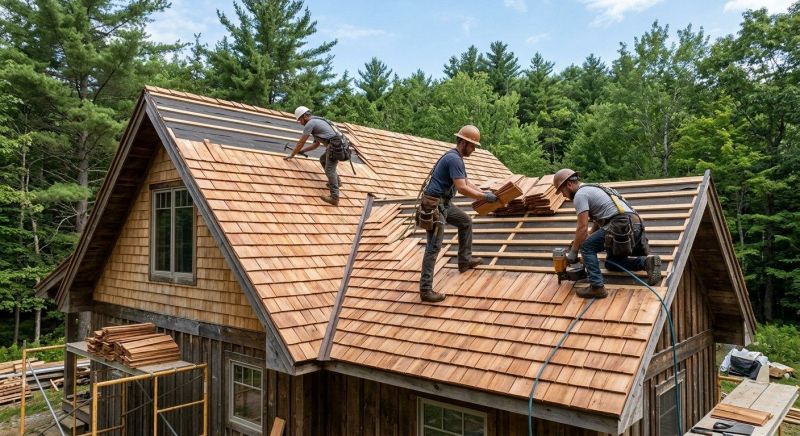 Cedar Roof Construction in Accomack County, VA