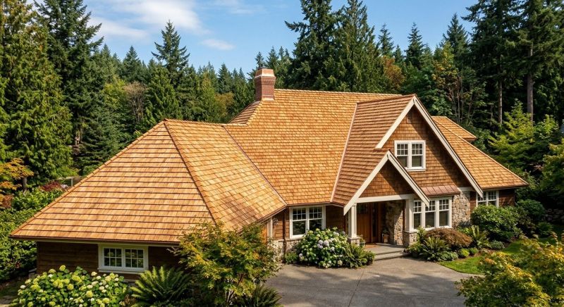 Cedar Roof Installation in Pocomoke City, MD