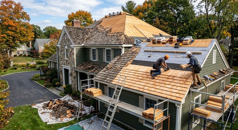 Cedar Roof Replacement in Accomack County, VA