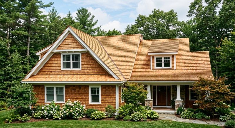 Cedar Shake Roof Construction in Chincoteague Island, VA