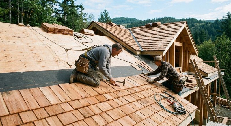 Cedar Shake Roof Construction in Accomack County, VA