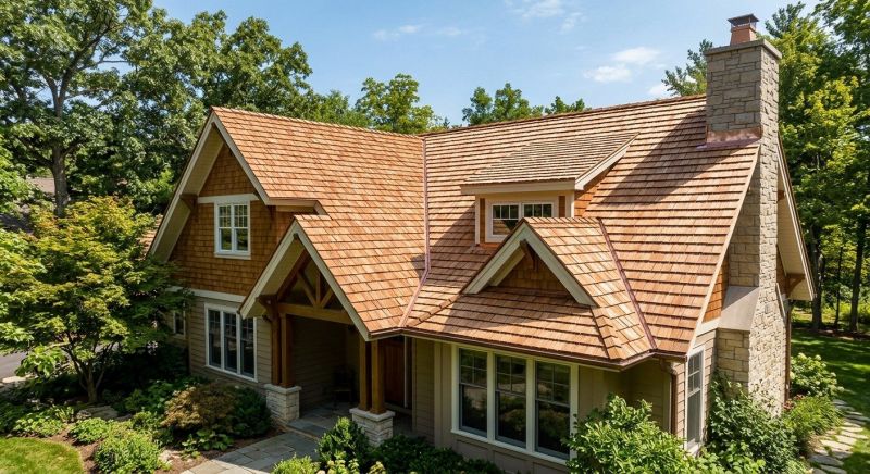 Cedar Shake Roof Construction in Pocomoke City, MD