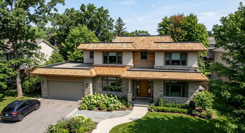 Cedar Shake Roof Construction in Pocomoke City, MD