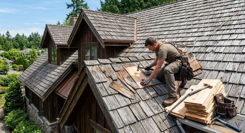 Cedar Shingles Repair in Pocomoke City, MD