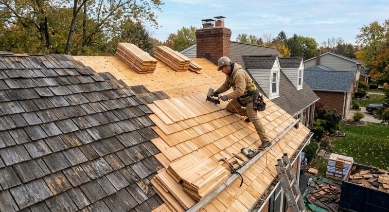 Cedar Shingles Replacement in Chincoteague Island, VA