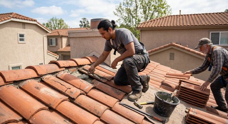 Clay Roof Leak Repair in Accomack County, VA
