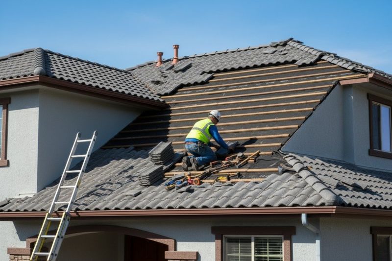 Clay Roof Leak Repair in Accomack County, VA