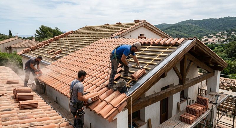 Clay Tile Roofing Installation in Accomack County, VA