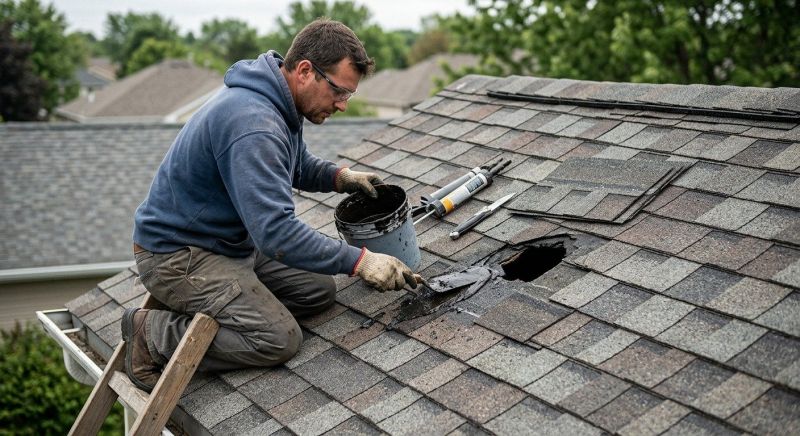 Composite Shingle Repair in Accomack County, VA