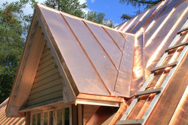 Copper Roof Installation in Accomack County, VA
