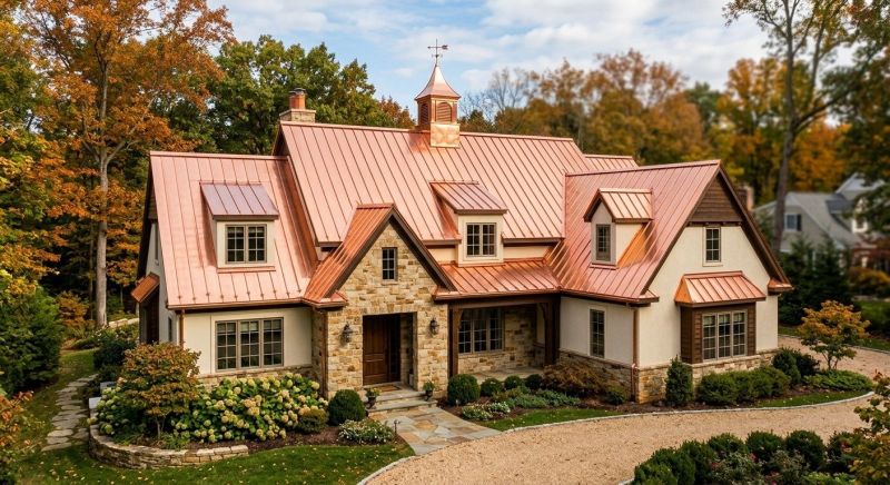 Copper Roof Repair in Accomack County, VA