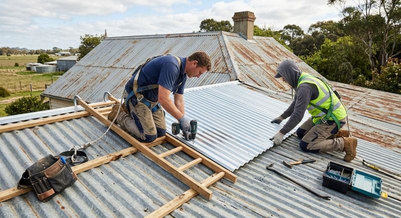 Corrugated Roof Repair in Accomack County, VA