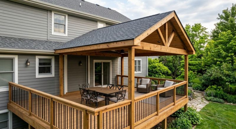 Deck Roof Construction in Accomack County, VA