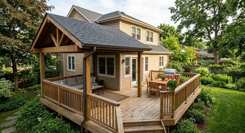 Deck Roof Construction in Accomack County, VA