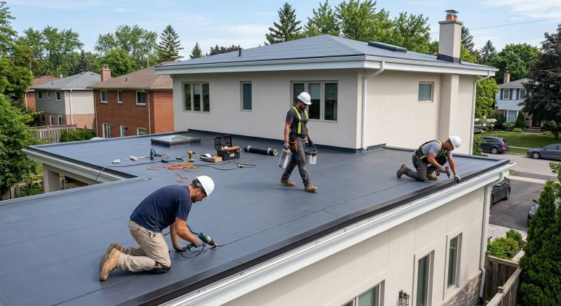 Epdm Roof Installation in Chincoteague Island, VA