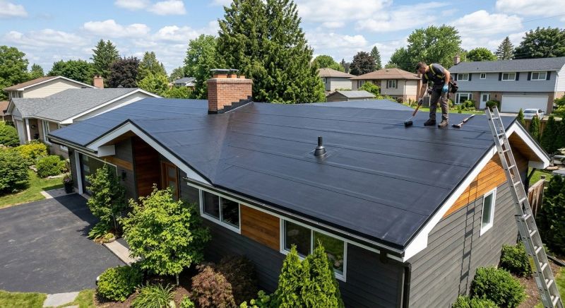 Epdm Roof Installation in Accomack County, VA
