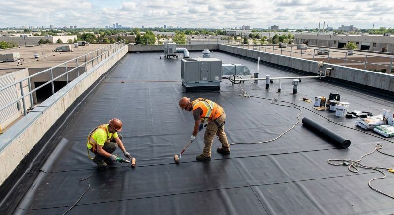 Epdm Roof Installation in Pocomoke City, MD
