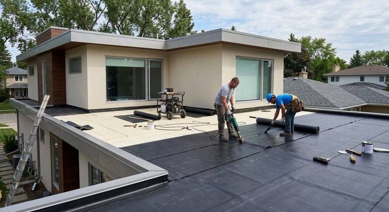 Flat Roof Construction in Accomack County, VA