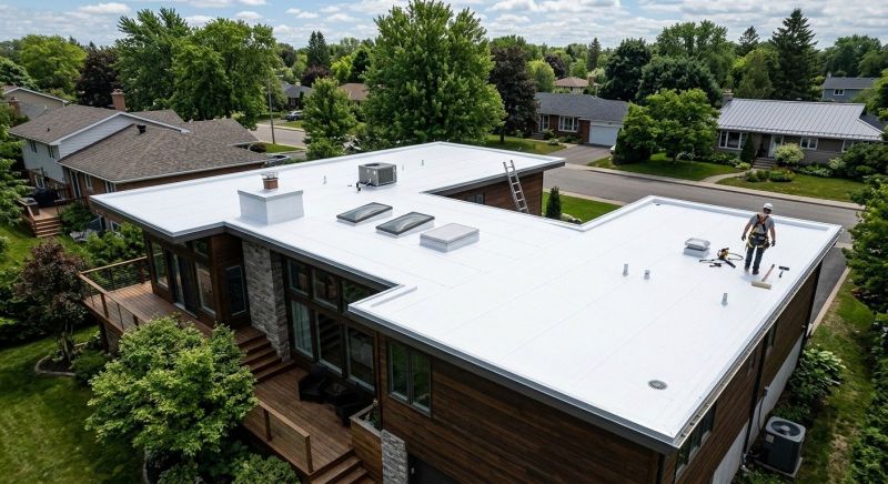 Flat Roof Construction in Accomack County, VA