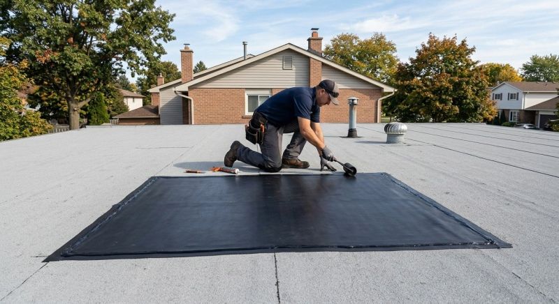 Flat Roof Repair in Chincoteague Island, VA