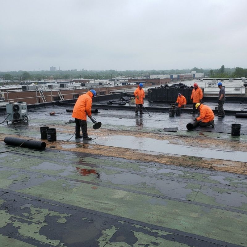 Flat Roof Repair in Accomack County, VA