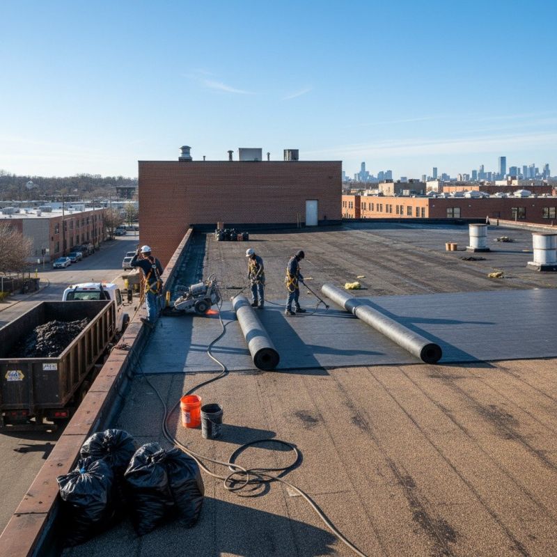 Flat Roof Replacement in Accomack County, VA