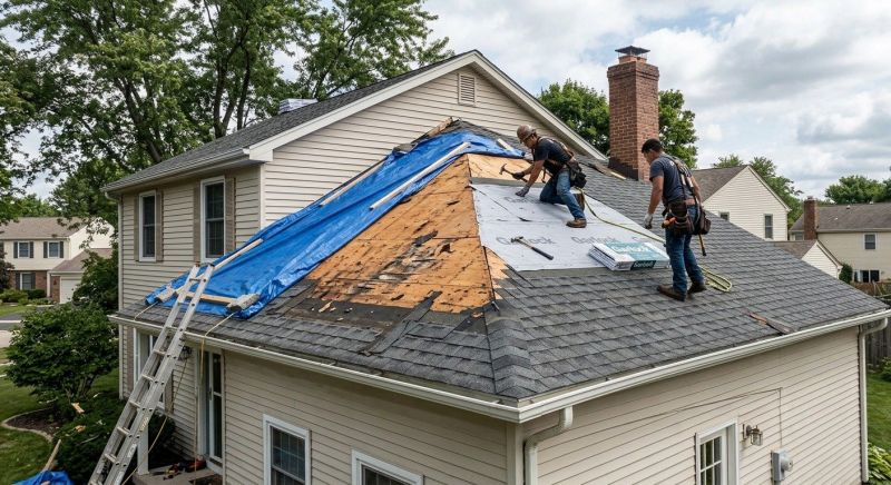 Hail Damage Roof Repair in Accomack County, VA