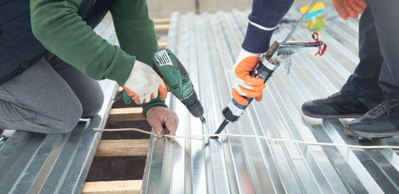 Metal Roof Flashing Repair in Accomack County, VA
