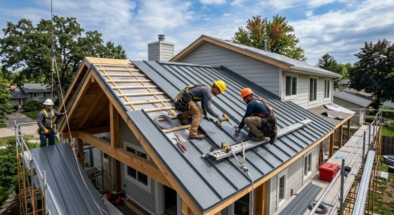 Metal Roof Installation in Pocomoke City, MD