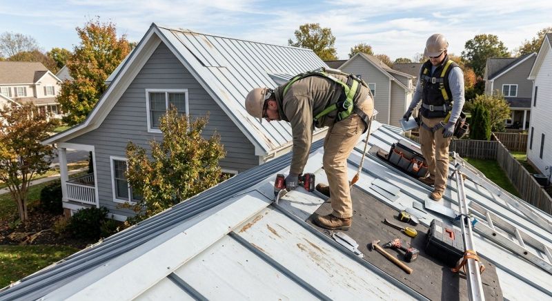 Metal Roof Repair in Chincoteague Island, VA