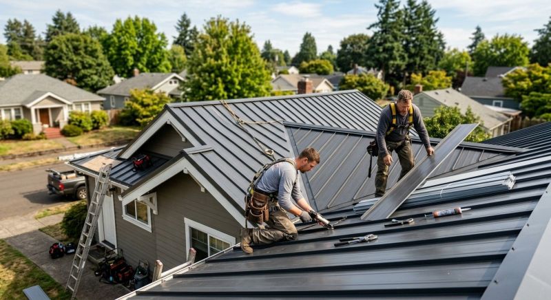 Metal Roof Repair in Accomack County, VA