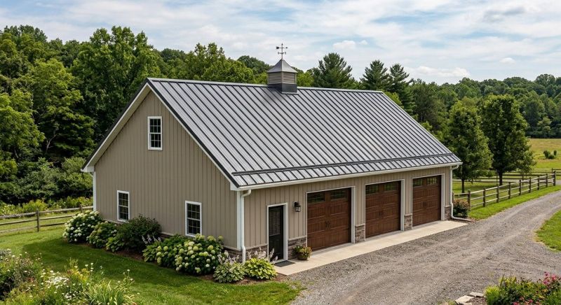Pole Barn Roof Repair in Pocomoke City, MD