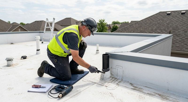 Pvc Roof Inspection in Accomack County, VA