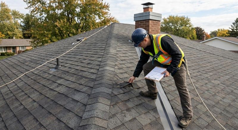 Roof Damage Inspection in Accomack County, VA