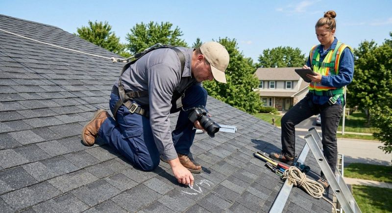 Roof Damage Inspection in Pocomoke City, MD