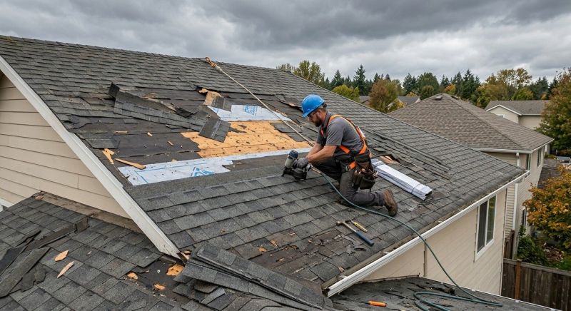 Roof Damage Restoration in Pocomoke City, MD